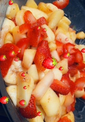 A picture of Strawberry fruit chat.