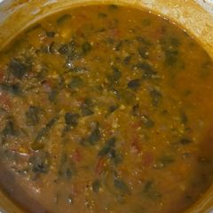 A picture of Drumstick Leaves Dal Curry.