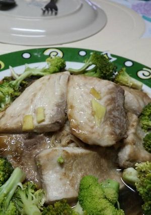 A picture of Steamed MahiMahi.