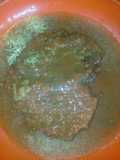 Tortitas de Romeritos con Camarón a la Mario, s