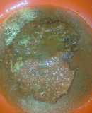 Tortitas de Romeritos con Camarón a la Mario, s