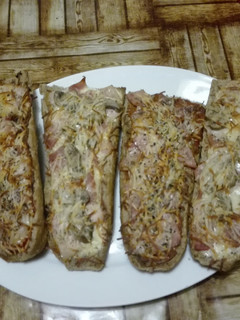 Una foto de Pan de pizza