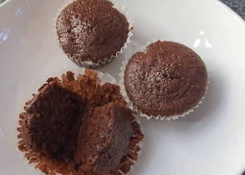 Easiest Way to Make Yummy Quick and Moist Chocolate Cupcakes Eggless