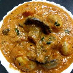 A picture of Mushroom masala recipe.