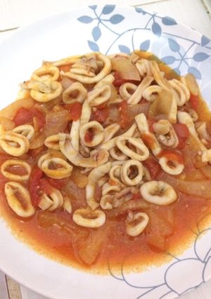 Foto resep Cumi Asam Manis