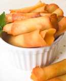 Bánh ốc quế nướng chảo