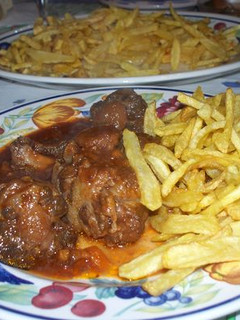 Una foto de Rabo de toro al estilo de la abuelita Nines