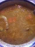 شوربة رقبة الدجاج