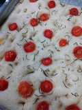 Focaccia sem glúten e vegana