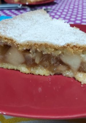 Una foto de Tarta de manzana