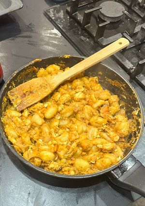 Una foto de Gnocchi con calabaza & pollo