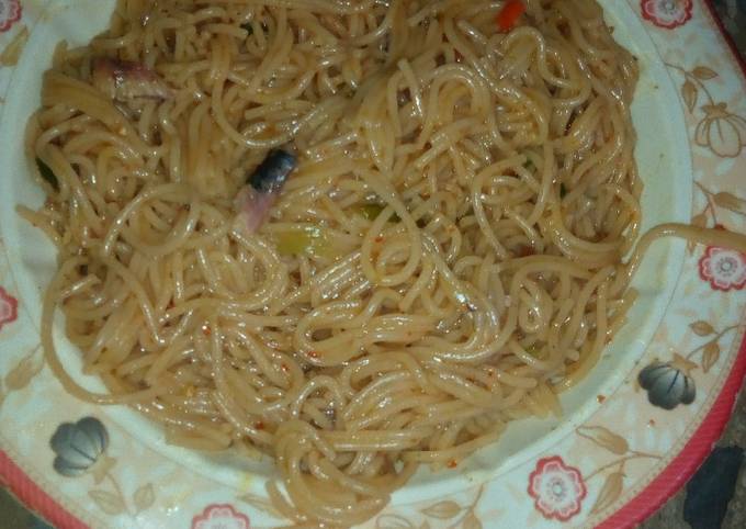 Steps to Prepare Thomas Keller Simple spaghetti