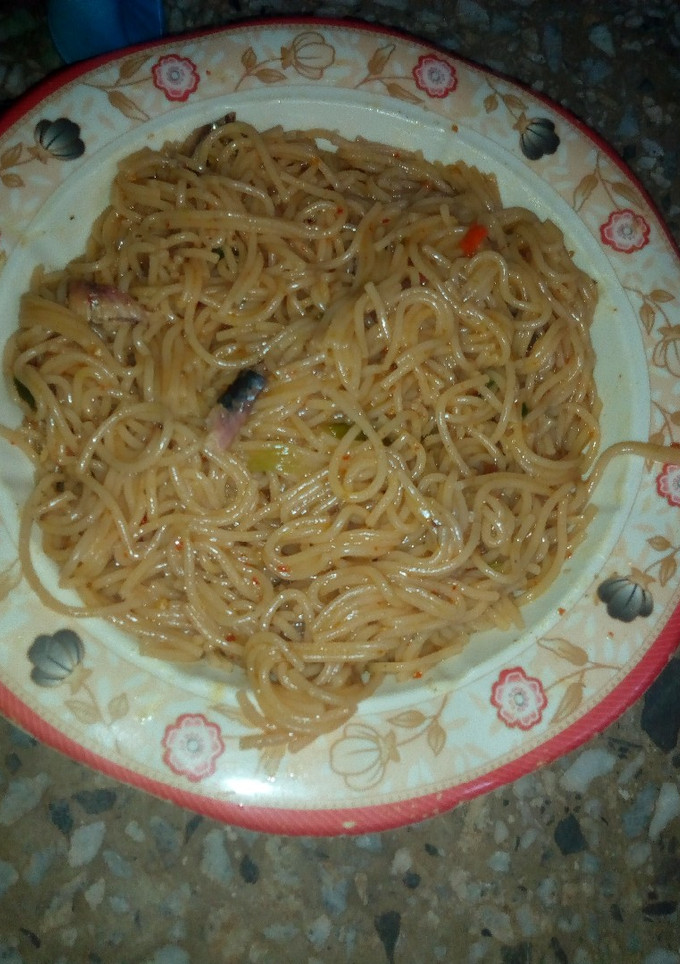 A picture of Simple spaghetti.
