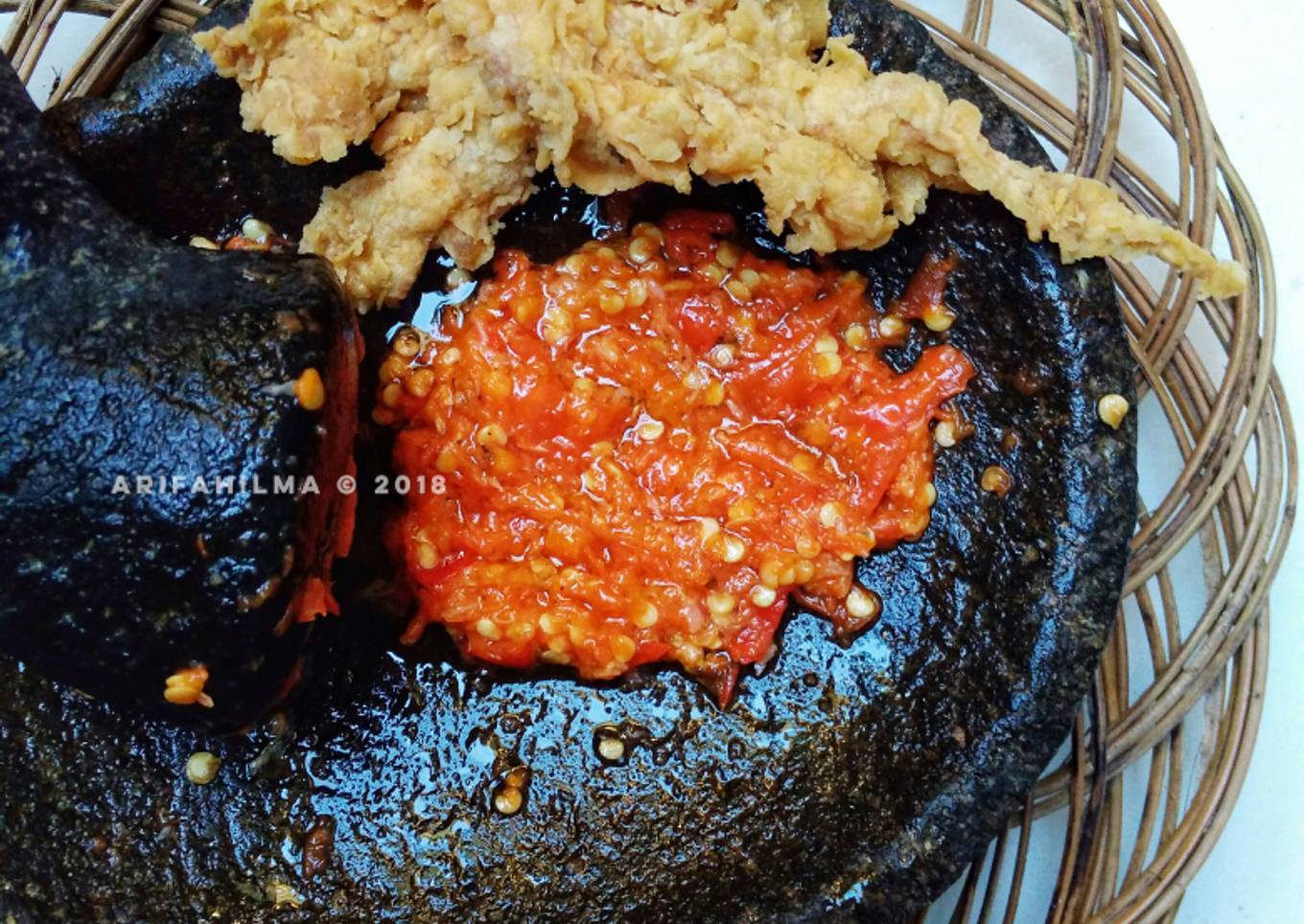 Sambal Bawang ala SS (untuk ayam Geprek) a.k.a Sambal Korek