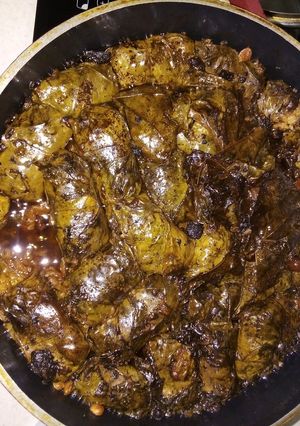 عکسی از دستور دولمه برگ مو