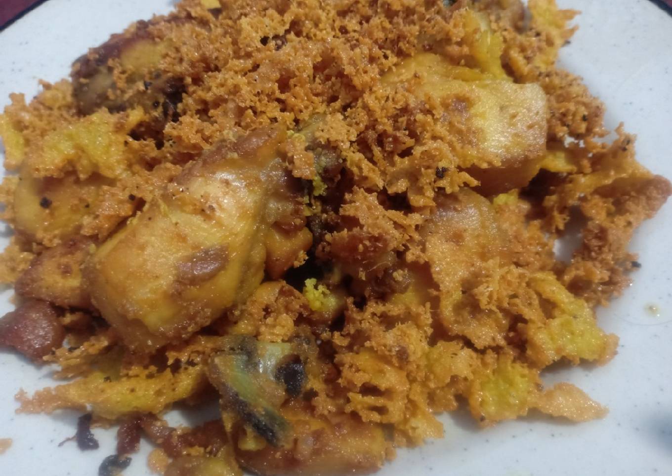 31. Ayam Kremes Sambel Tomat