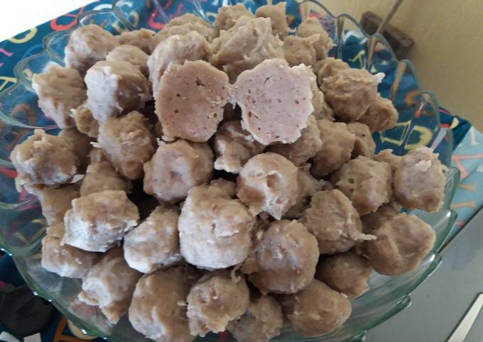 Resep Bakso Daging Sapi Giling Oleh Resep Dapur Rasa By Melly Cookpad