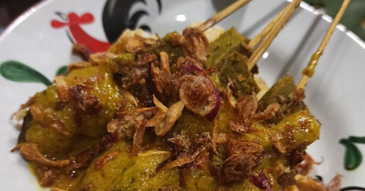 Sate padang rumahan ala bun