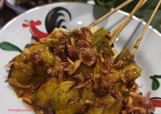 Sate padang rumahan ala bun