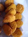 Nuggets de pollo y avena. Rebozadas en cereal