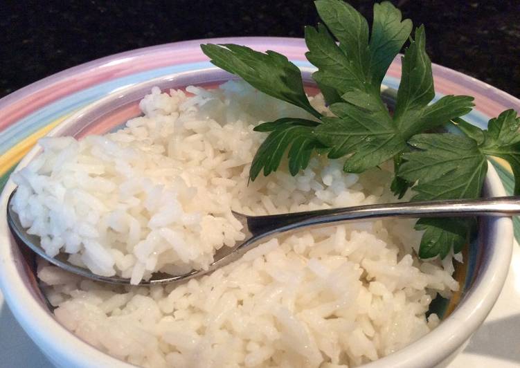 Simple Way to Prepare Homemade Boiled White Rice