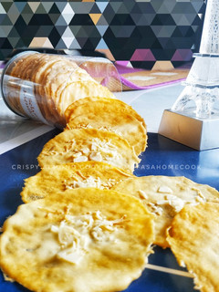 Foto resep Crispy Almond Cookies