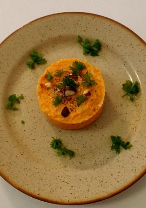 Une photo de ECRASÉ DE PANAIS ET PATATE DOUCE