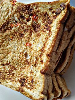 A picture of French toast.