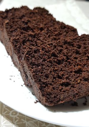 Una foto de Queque de chocolate y beterraga