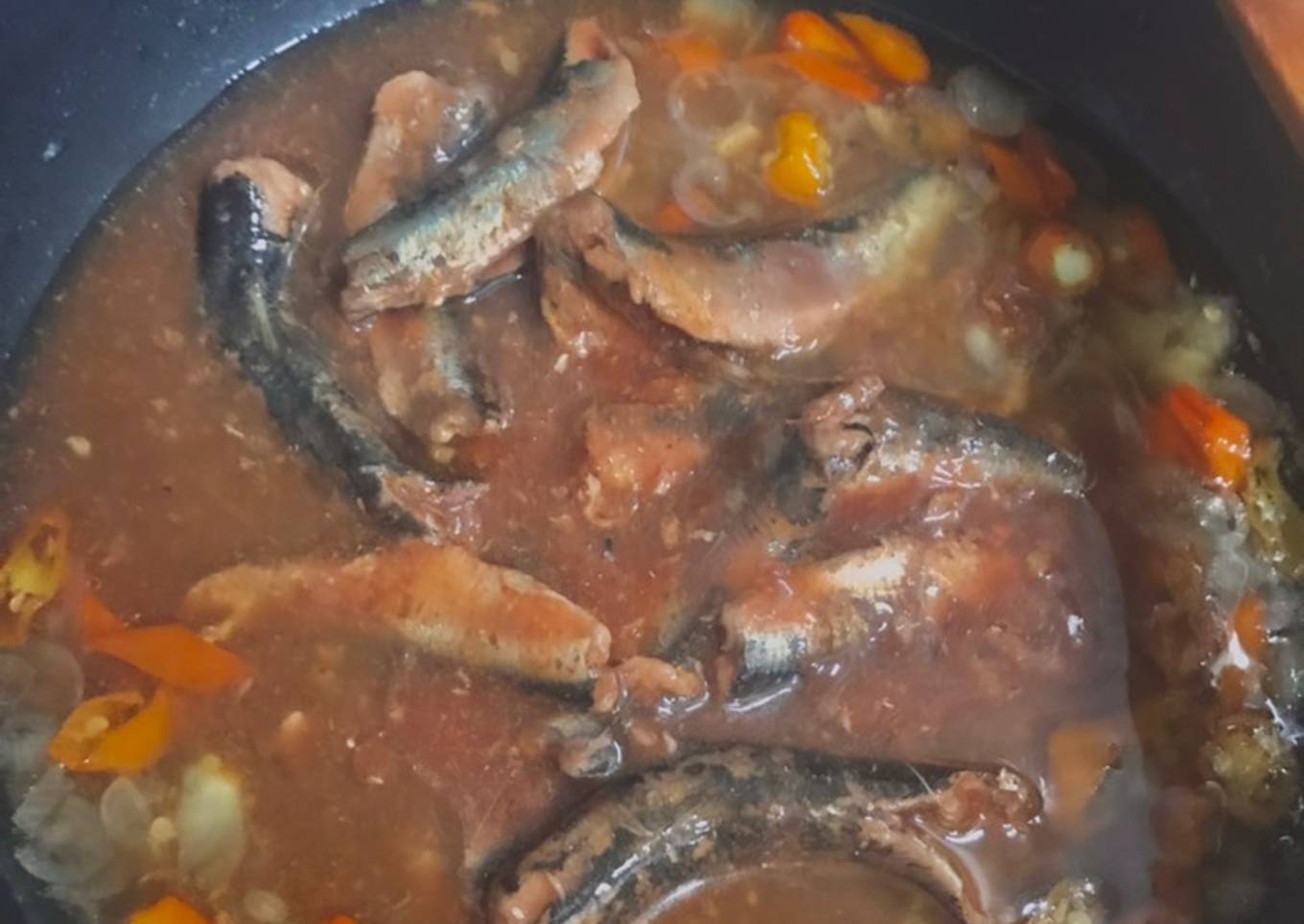 Sarden kuah pedas