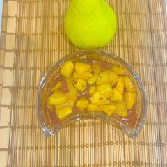A picture of Nashpati Launji ~ Pear 🍐 Pickle😋.