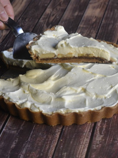 Una foto de Tarta de Banana Split