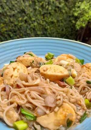 Foto resep Tumis enoki tofu saus tiram