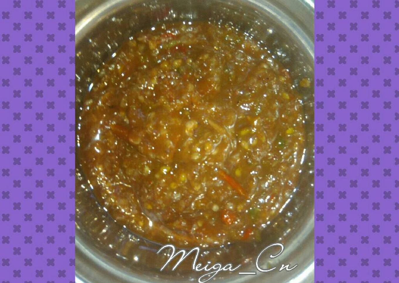 Sambal rebus Simple