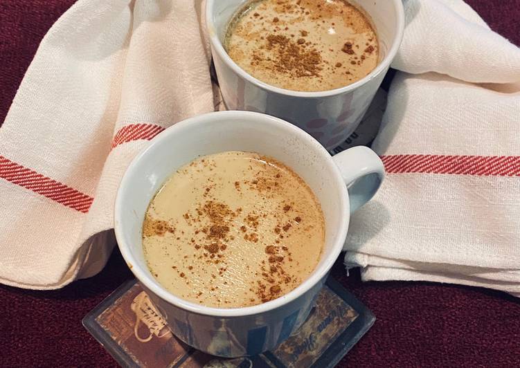 Steps to Make Homemade Pumpkin spice latte