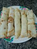 Crepes rellenos de pollo