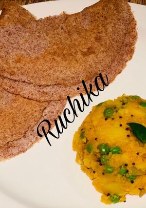 A picture of Ragi Dosa.