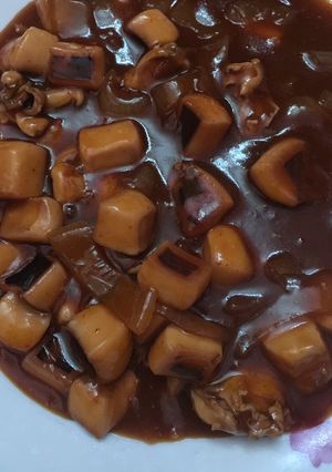 Foto resep Cumi pedas manis