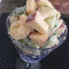 A picture of Russian salad.