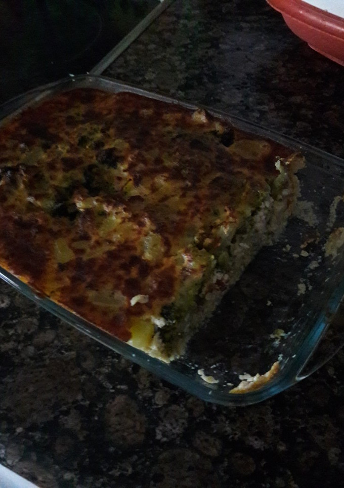 Una foto de Pastel de brócoli a mi estilo