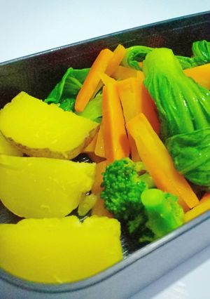 Foto resep Sayur rebus (pelengkap bekal)