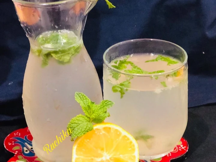 Easy Way Make Mint lemonade the Delicious You can take Joss in your mouth