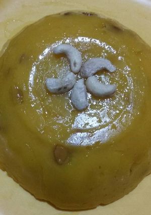 A picture of Custard halwa.