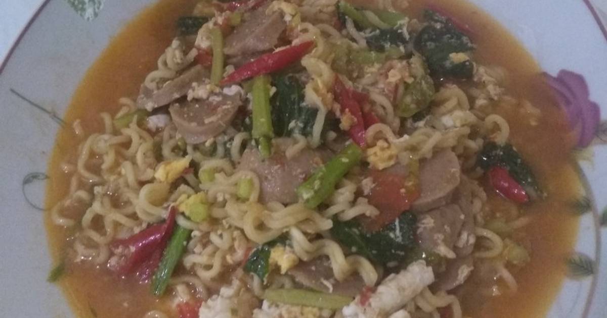 283 resep  mie  tek  tek  kuah  enak dan sederhana ala rumahan 