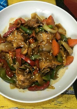 Foto resep Ayam lada hitam