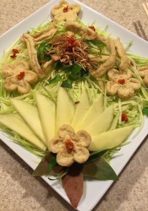 Hình của món Gỏi xoài chay !.