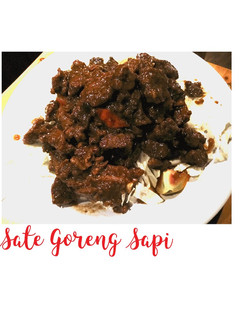 Foto resep Sate Goreng Sapi