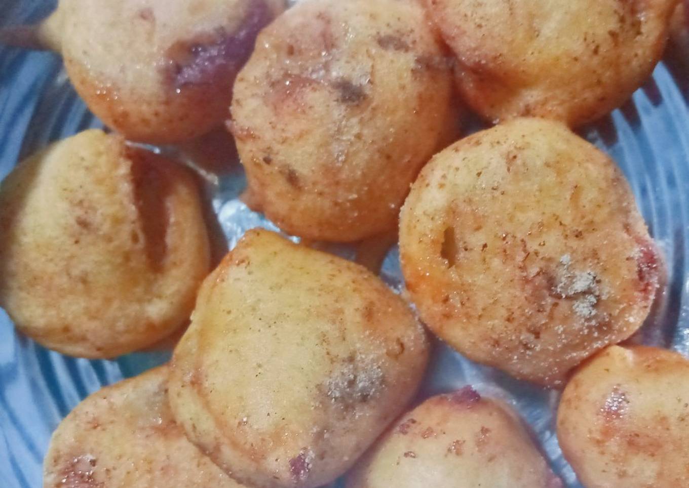 Ripe Banana fritters