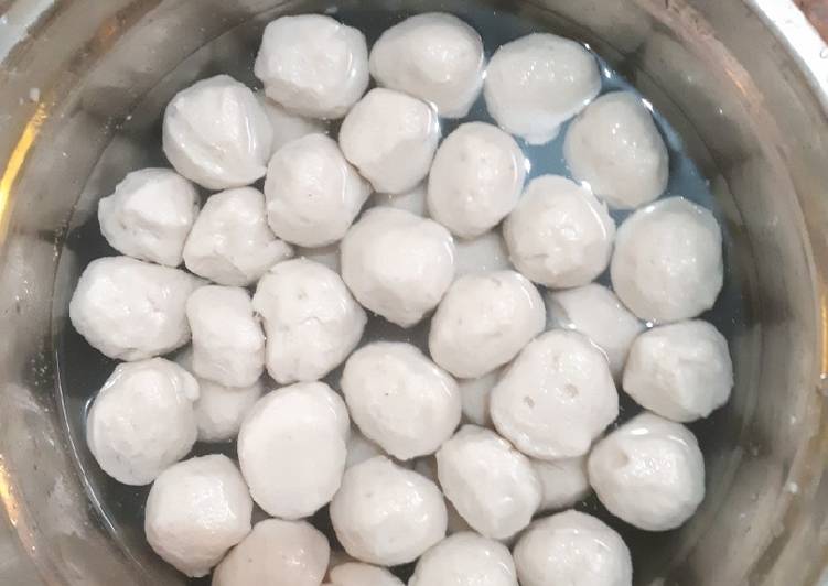 Resep Baso ikan tenggiri yang Enak