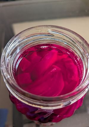 A picture of Easy Beetroot Pickle.